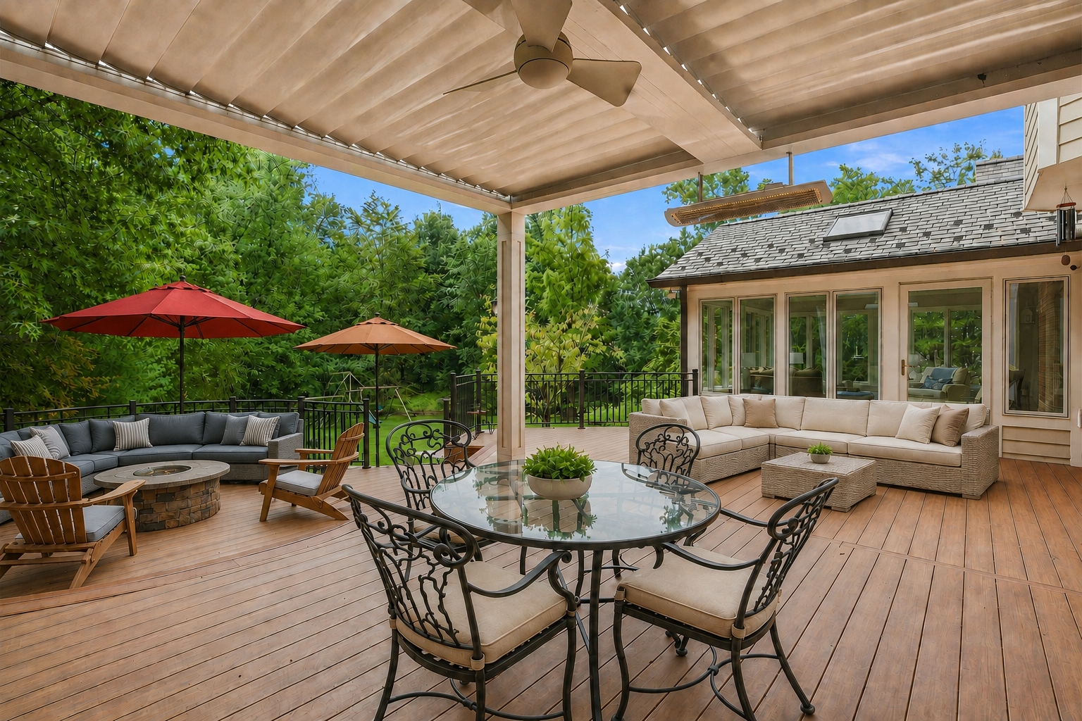 Property grounds at 285 Hartshorn Drive, Short Hills